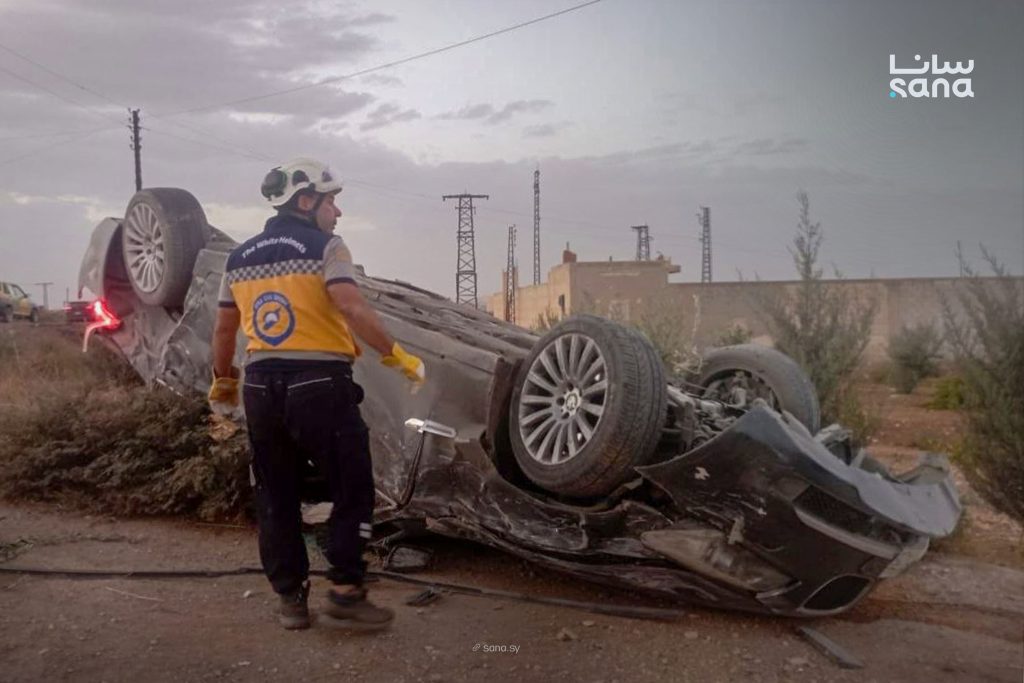 One killed and 33 injured in Syria crashes and fires